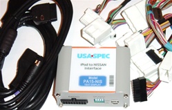 USA SPEC PA15-NIS Nissan iPod Adapter, Car Stereo Kits, Audio Wiring Harnesses, Installation Equipment, Electronics, Accessories & Adapters