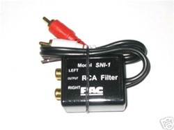 PAC SNI-1 RCA Amplifier/Aux Noise Filter, Car Stereo Kits, Audio Wiring Harnesses, Installation Equipment, Electronics, Accessories & Adapters