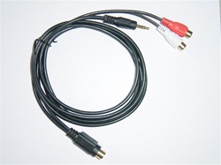 DICE ACC-106-AUX RCA/3.5mm Audio Cable