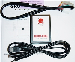 Grom GROM-AUX-MAZ-U Mazda Aux Audio Input Adapter w/USB Charge