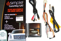 Peripheral iSimple ISHD11 Sirius Radio w/Aux Adapter , Car Stereo Kits, Audio Wiring Harnesses, Installation Equipment, Electronics